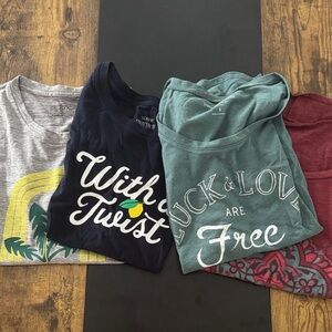 Patagonia, JCrew, Lucky Brand T-shirt Bundle